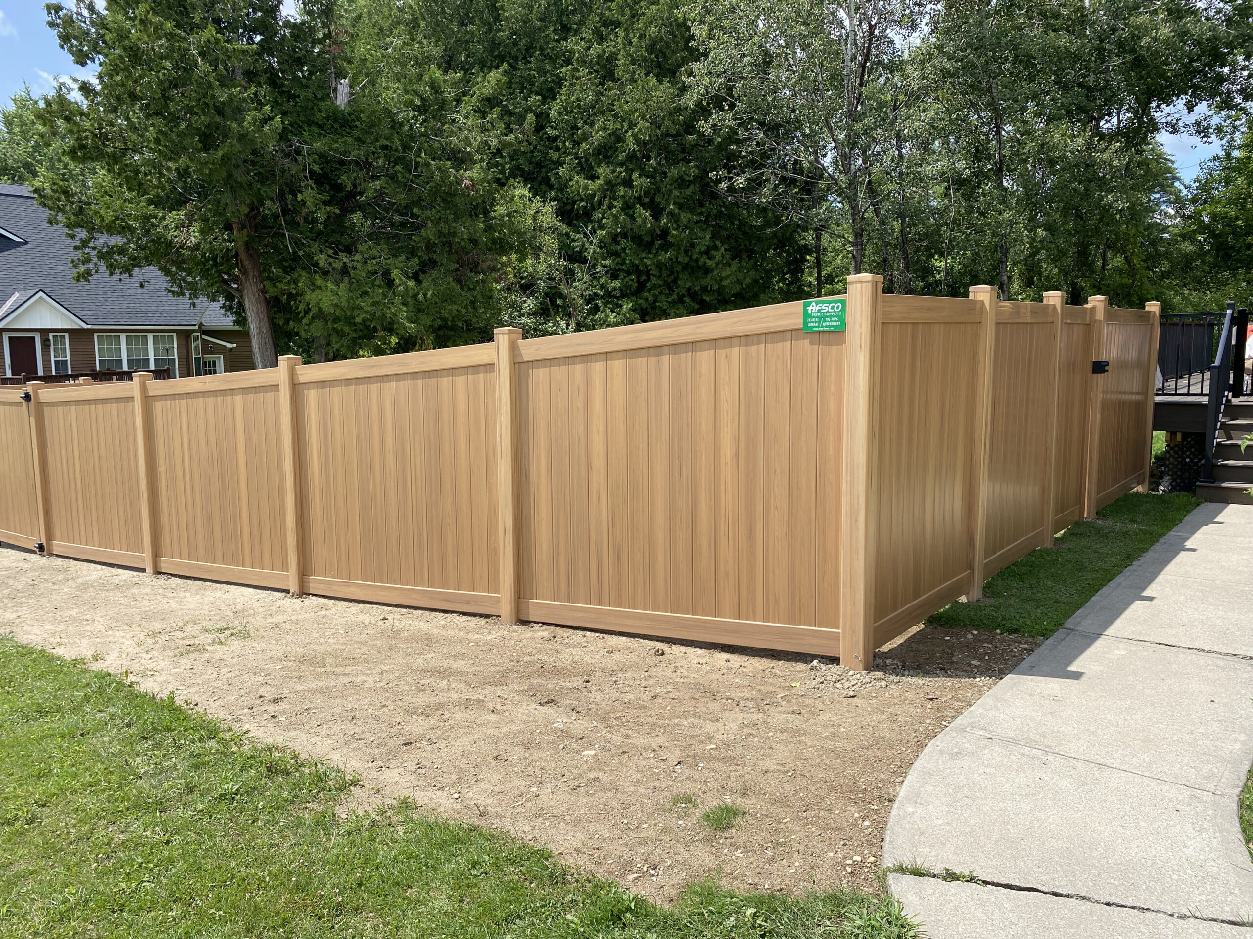 AFSCO Fence Supply Company Latham & Queensbury, NY PVC Vinyl Fence